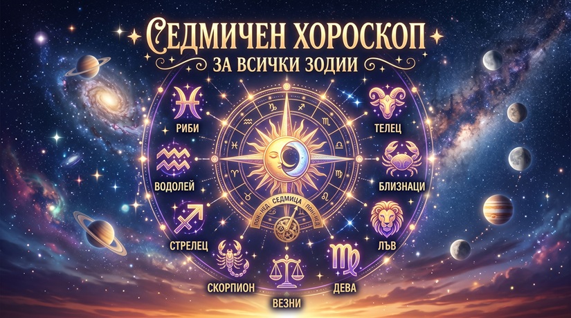 седмичен хороскоп за всички зодии